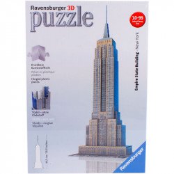 Puzzle 3D 216 db - Empire State building Ravensburger Puzzle Ravensburger