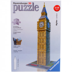 Puzzle 3D 216 db - Big Ben Ravensburger Gyereknap Ravensburger