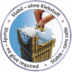 Puzzle 3D 216 db - Big Ben Ravensburger