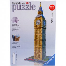 Puzzle 3D 216 db - Big Ben Ravensburger Gyereknap Ravensburger