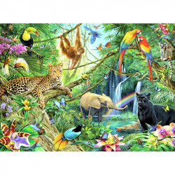 Puzzle 200XXL - Dzsungel Ravensburger Puzzle Ravensburger