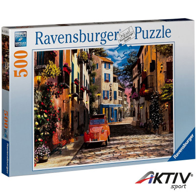 Puzzle 500 db - Dél-francia kisváros Ravensburger