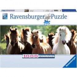 Puzzle 1000 db panoráma - Vadlovak Ravensburger Puzzle Ravensburger