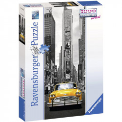Puzzle 1000 db panoráma Taxi New Yorkban Ravensburger Puzzle Ravensburger