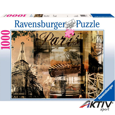 Puzzle 1000 db - Párizs anno Ravensburger