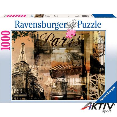 Puzzle 1000 db - Párizs anno Ravensburger