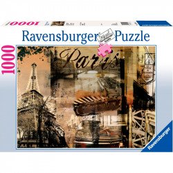 Puzzle 1000 db - Párizs anno Ravensburger Puzzle Ravensburger
