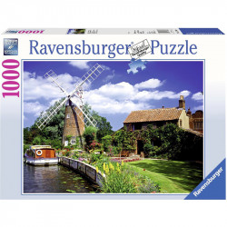 Puzzle 1000 db - Szélmalom Ravensburger Puzzle Ravensburger