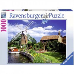 Puzzle 1000 db - Szélmalom Ravensburger Puzzle Ravensburger