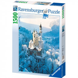 Puzzle 1500 db - Neuschwanstein Ravensburger Puzzle Ravensburger