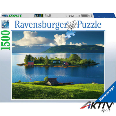 Puzzle 1500 db - Norvég sziget Ravensburger
