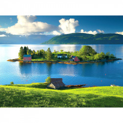 Puzzle 1500 db - Norvég sziget Ravensburger