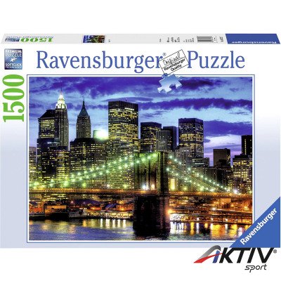 Puzzle 1500 db - New York fényei Ravensburger