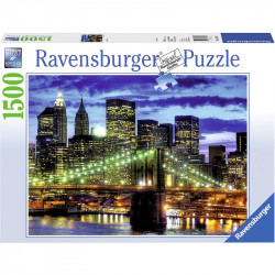 Puzzle 1500 db - New York fényei Ravensburger Puzzle Ravensburger