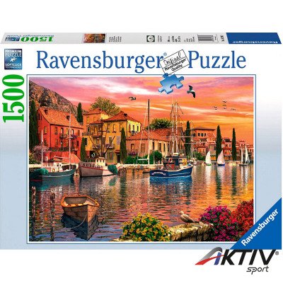 Puzzle 1500 db - Mediterrán öböl Ravensburger