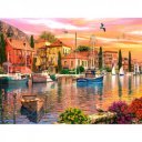 Puzzle 1500 db - Mediterrán öböl Ravensburger