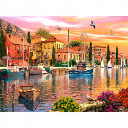 Puzzle 1500 db - Mediterrán öböl Ravensburger