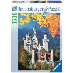 Puzzle 1500 db - Neuschwanstein Ravensburger Puzzle Ravensburger