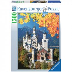 Puzzle 1500 db - Neuschwanstein Ravensburger Puzzle Ravensburger