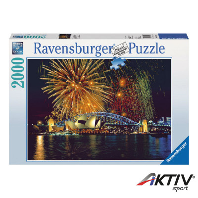 Puzzle 2000 db - Tűzijáték Sidneyben Ravensburger