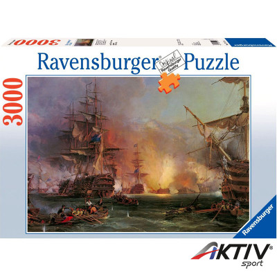 Puzzle 3000 db panoráma - Hadihajók Ravensburger