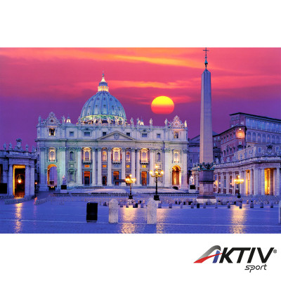 Puzzle 3000 db panoráma Szent Péter bazi Ravensburger