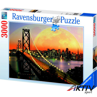 Puzzle 3000 db panoráma - San Francisco Ravensburger