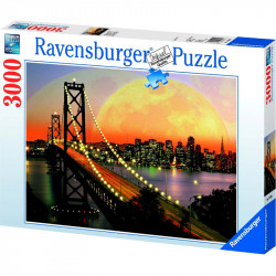 Puzzle 3000 db panoráma - San Francisco Ravensburger Puzzle Ravensburger