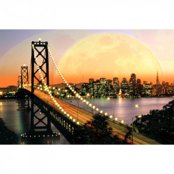 Puzzle 3000 db panoráma - San Francisco Ravensburger