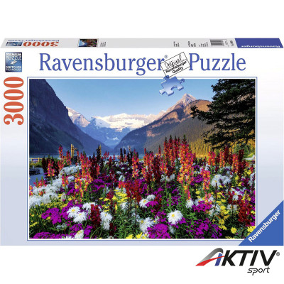 Puzzle 3000 db Virágzó hegyvidék panoráma Ravensburger