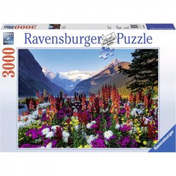 Puzzle 3000 db Virágzó hegyvidék panoráma Ravensburger Puzzle Ravensburger