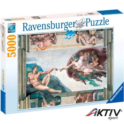 Puzzle 5000 db - Michelangelo: Teremtés Ravensburger
