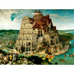 Puzzle 5000 db - Brueghel: Bábel torony Ravensburger