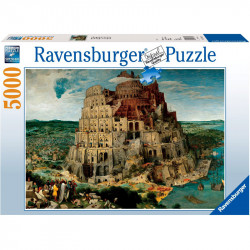 Puzzle 5000 db - Brueghel: Bábel torony Ravensburger Puzzle Ravensburger