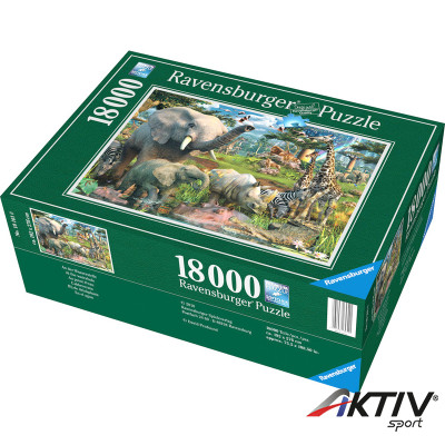 Puzzle 18000 db - Dzsungel Ravensburger