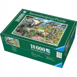 Puzzle 18000 db - Dzsungel Ravensburger Puzzle Ravensburger