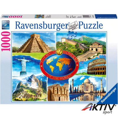 Puzzle 1000 db - A világ 7 csodája Ravensburger