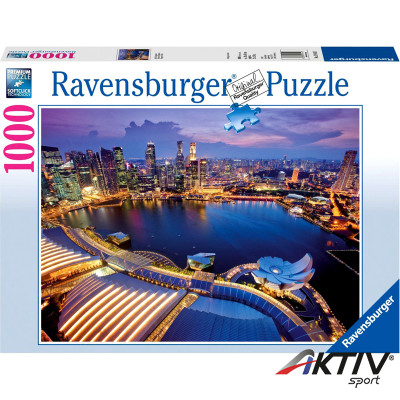 Puzzle 1000 db - Szingapúr Ravensburger
