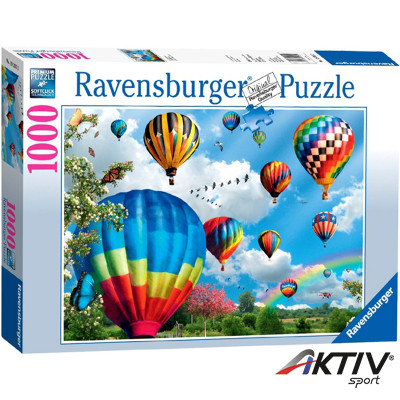 Puzzle 1000 db - Hőlégballonok Ravensburger