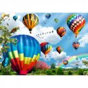 Puzzle 1000 db - Hőlégballonok Ravensburger