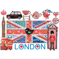 Puzzle 1000 db - London Ravensburger Puzzle Ravensburger