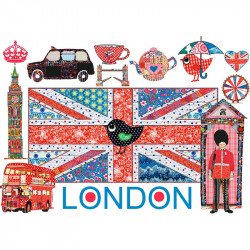 Puzzle 1000 db - London Ravensburger Puzzle Ravensburger