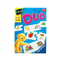 Társasjáték - Logo Duo párkereső Szórakoztató játékok Ravensburger