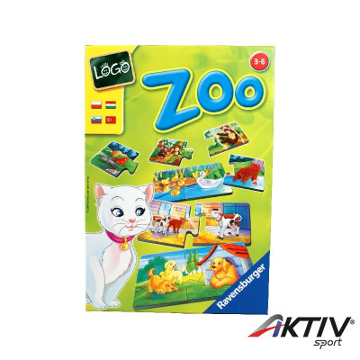 Társasjáték - Logo Zoo: állatok és kölykeik