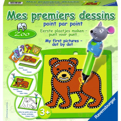 Első rajzok - Állatkert Színező Ravensburger