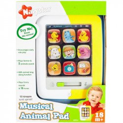 Zenélő állatos tábla PC Bébi kiegészítők
