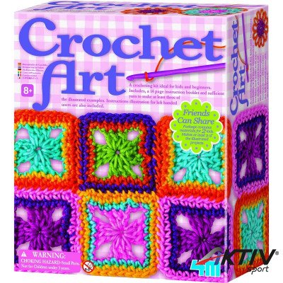 4M művészi horgoló készlet