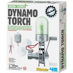 Dinamó és lámpa készítő szett Tudományos, szórakoztató játékok