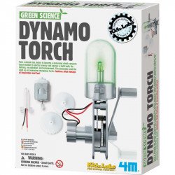Dinamó és lámpa készítő szett Tudományos, szórakoztató játékok