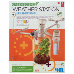 4M időjárás figyelő állomás készlet Tudományos, szórakoztató játékok 4M